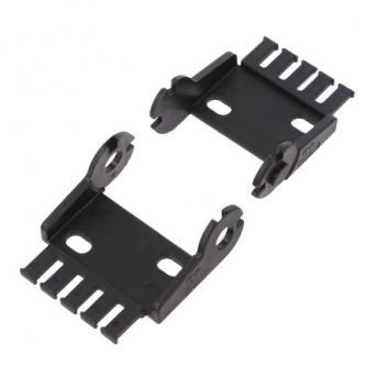 Set of connecting elements of chain 14, E14, Z14, rigid with a comb